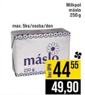 Milkpol máslo 250 g