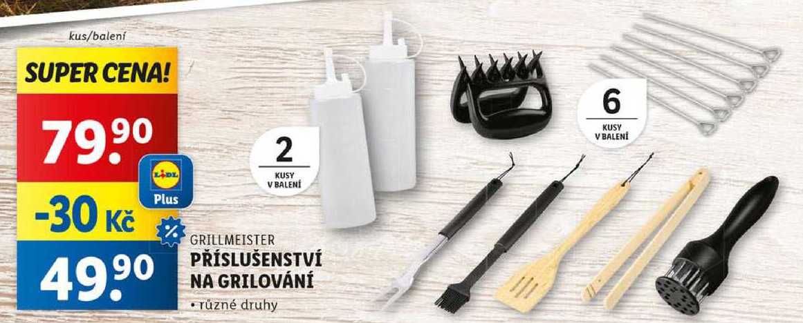 PŘÍSLUŠENSTVÍ NA GRILOVÁNÍ 