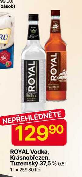 ROYAL Vodka, 0,5l