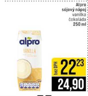 Alpro sójový nápoj vanilka čokoláda 250 ml 