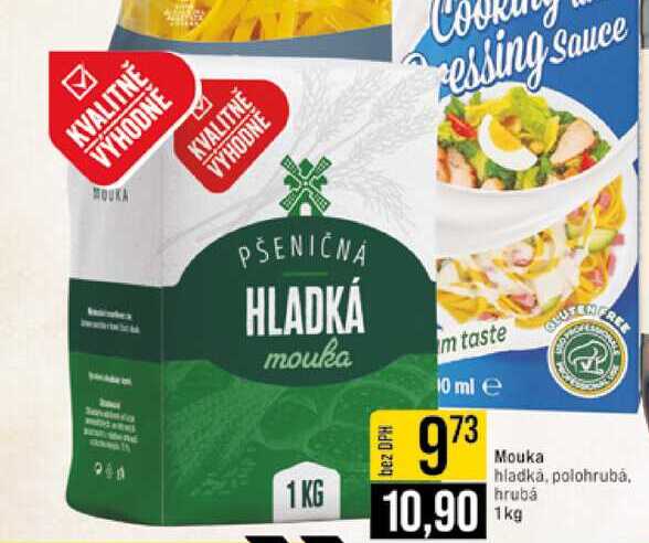 Mouka hladká, polohrubá, hrubá 1kg