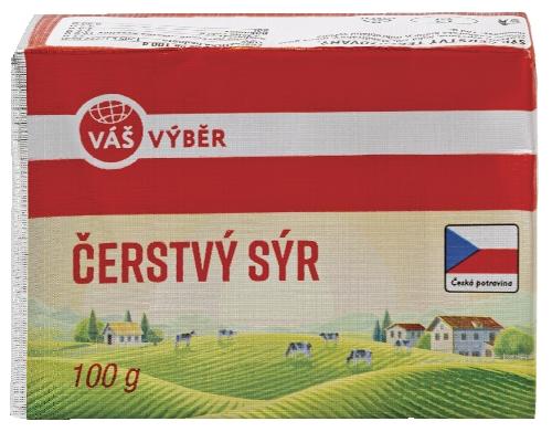 VÁŠ VÝBĚR Čerstvý sýr, 100 g