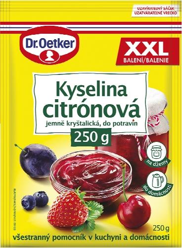 Dr. Oetker Kyselina citronová XXL, 250 g