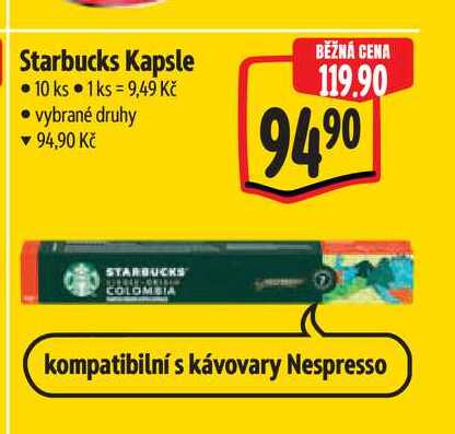Starbucks Kapsle  10 ks