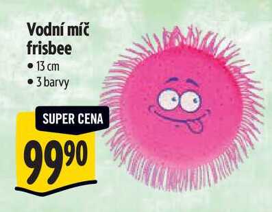 Vodní míč frisbee 13 cm  