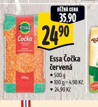   Essa Čočka červená  500 g  