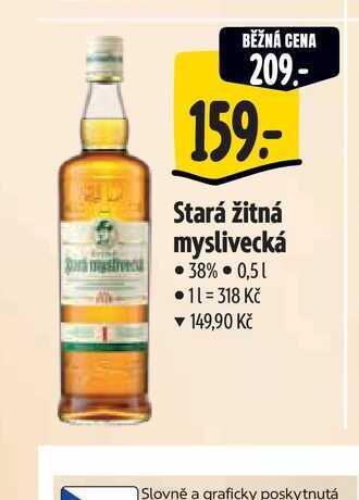   Stará žitná myslivecká 0,5 l