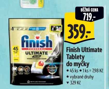  Finish Ultimate Tablety do myčky 45 ks 