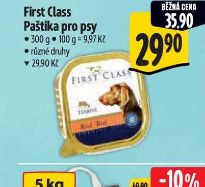 First Class Paštika pro psy 300 g 