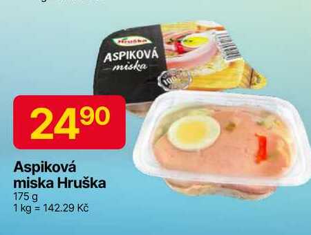 Hruška Aspiková miska 175 g 