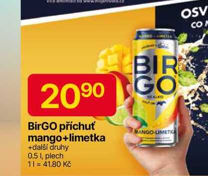 BIR GO nealko 0,5l plech