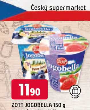 FREE ZOTT JOGOBELLA 150 g