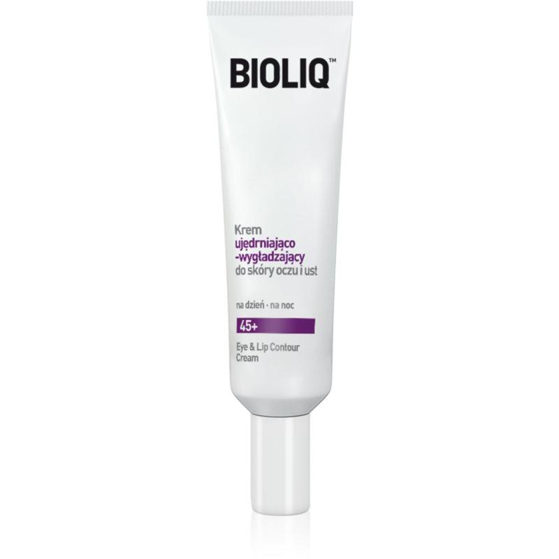 Bioliq 45+ zpevňující krém na hluboké vrásky kolem očí a rtů (Prunus Serrulata) 15 ml