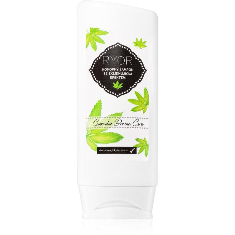 RYOR Cannabis Derma Care konopný šampon se zklidňujícím efektem 200 ml