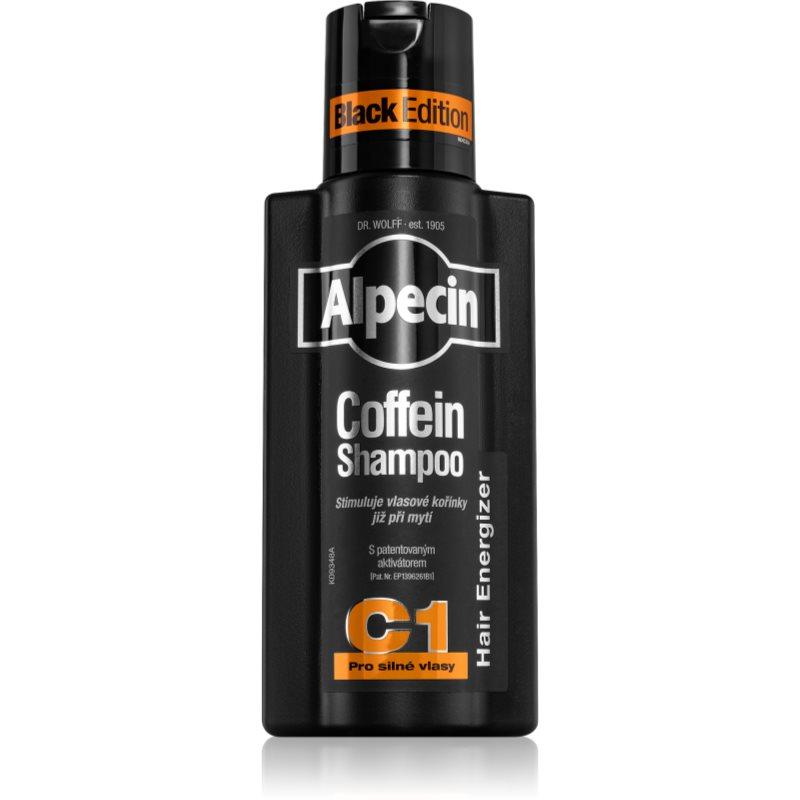 Alpecin Coffein Shampoo C1 Black Edition kofeinový šampon pro muže stimulující růst vlasů 250 ml
