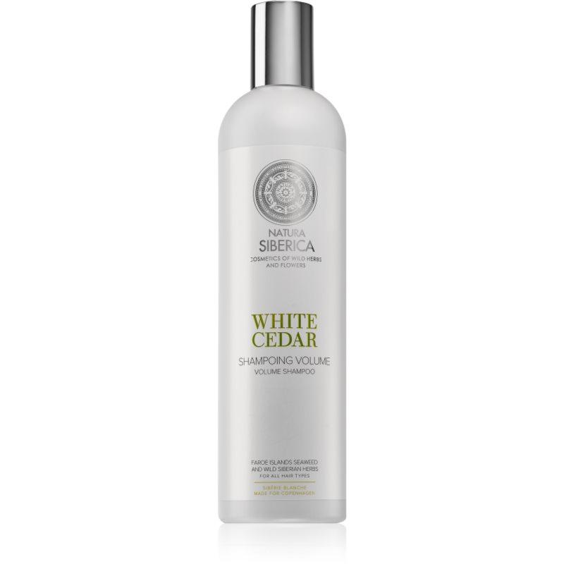 Natura Siberica Copenhagen White Cedar objemový šampon pro všechny typy vlasů 400 ml