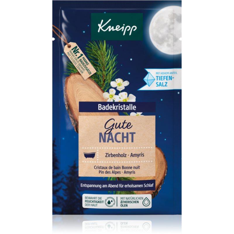 Kneipp Good Night relaxační sůl do koupele Swiss Stone Pine & Balsam Torchwood 60 g