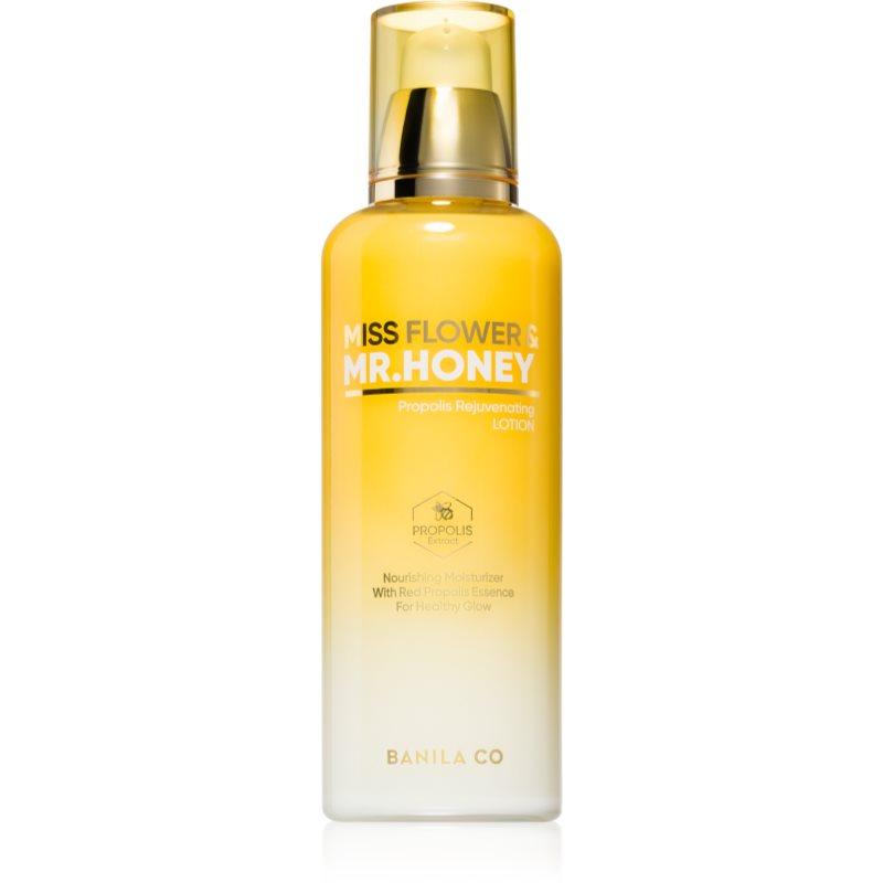 Banila Co. Miss Flower & Mr. Honey Propolis Rejuvenating rozjasňující a hydratační mléko pro omlazení pleti 150 ml