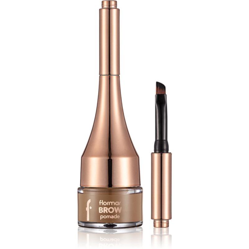 flormar Brow Pomade pomáda na obočí se štětečkem odstín 01 Beige 2,2 g