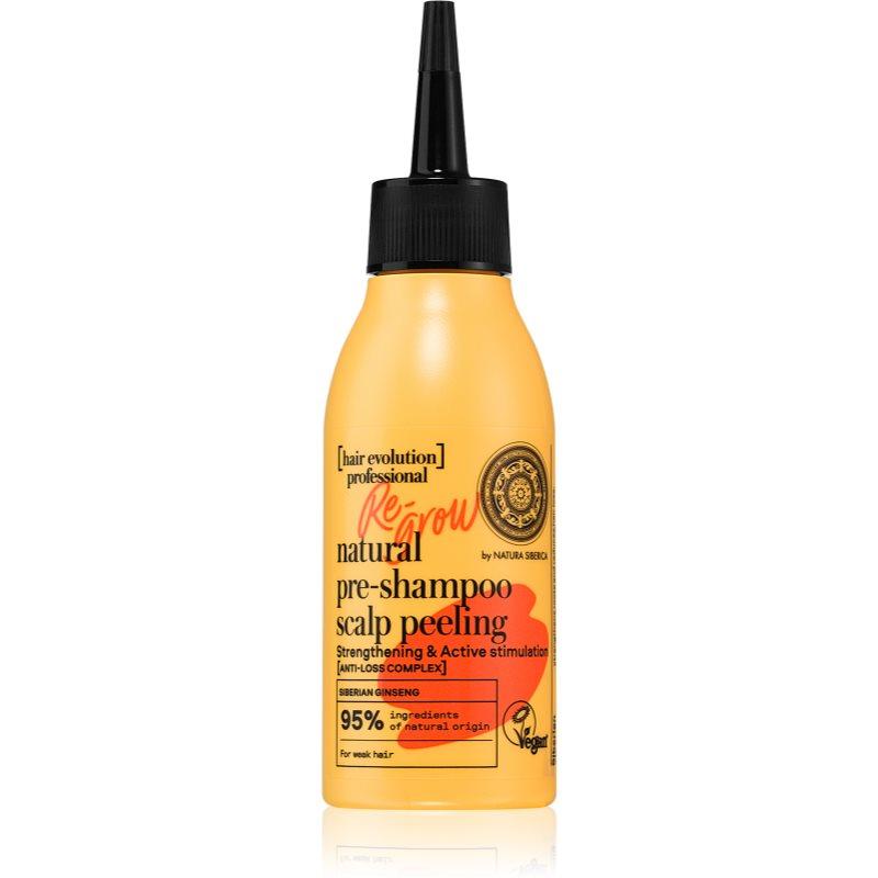 Natura Siberica Hair Evolution Re-Grow povzbuzující peeling na vlasy a vlasovou pokožku 115 ml