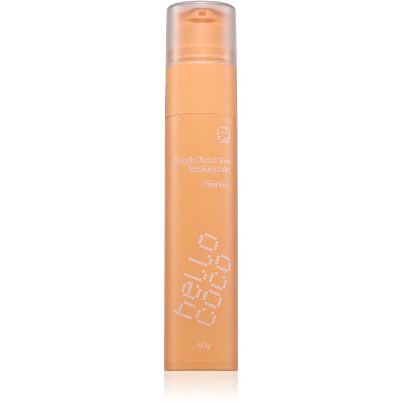Hello Coco Toothpaste Peach Iced Tea přírodní zubní pasta 60 g