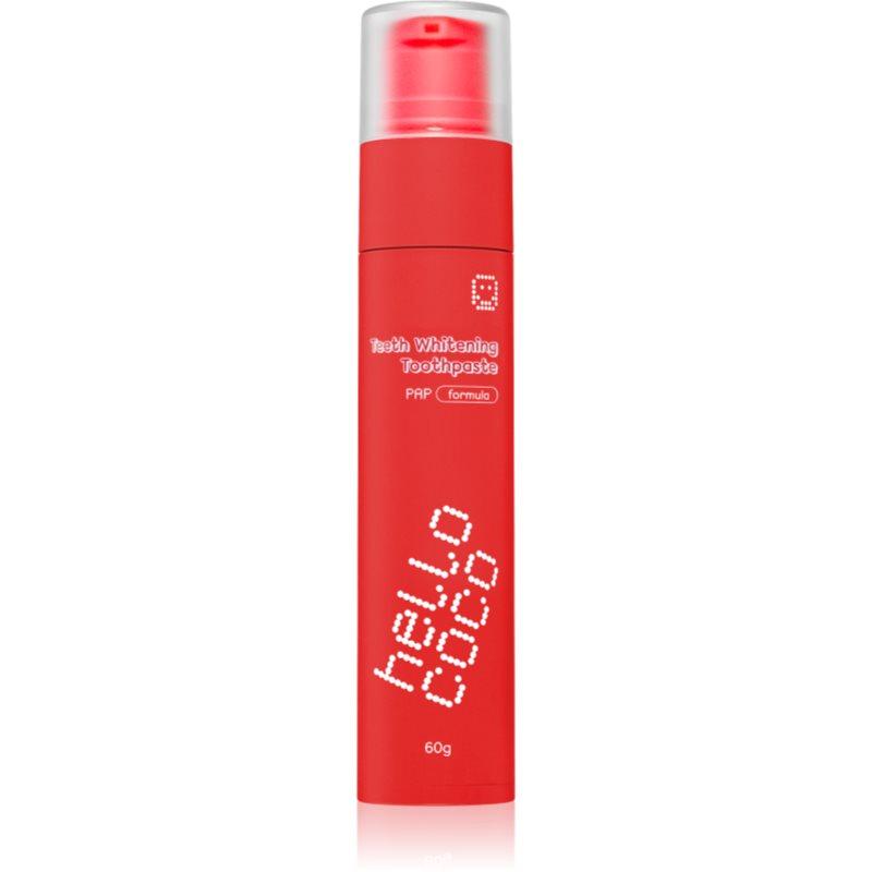 Hello Coco Toothpaste PAP Whitening bělicí zubní pasta 60 g