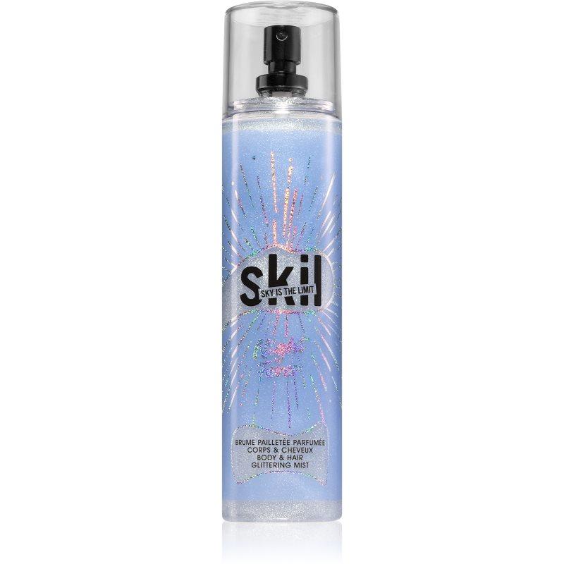 Skil Night Call Night Fever sprej na tělo a vlasy se třpytkami 250 ml