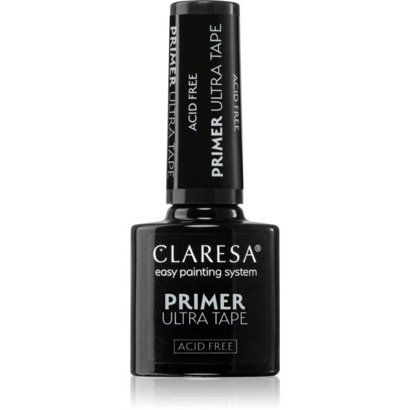 Claresa Primer Acid Free Ultra Tape podkladový lak na nehty pro maximální přilnavost 5 ml
