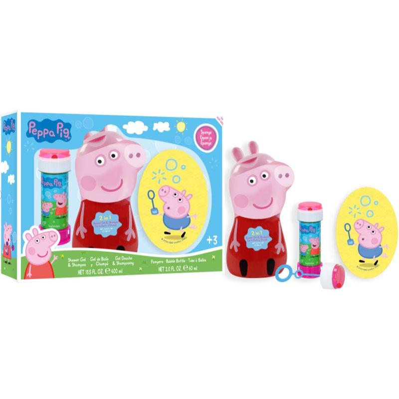 Peppa Pig Body and Hair dárková sada do koupele pro děti 3+