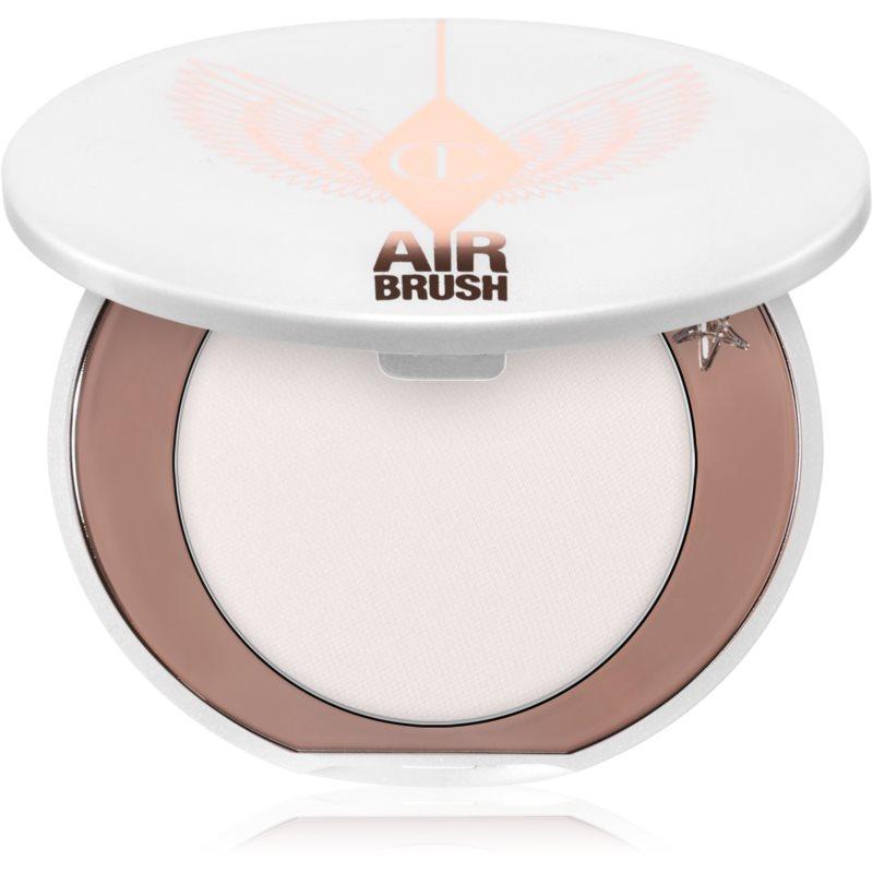 Charlotte Tilbury Airbrush Brightening Flawless Finish rozjasňující kompaktní pudr cestovní balení odstín Fair-Medium 3.4 g