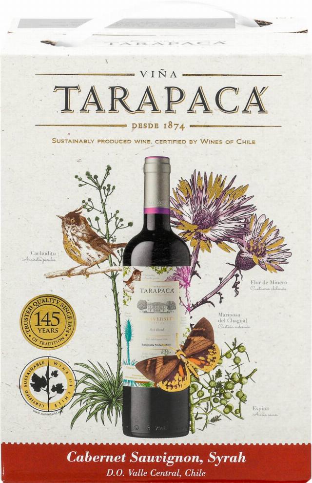 Viňa Tarapacá Cabernet Sauvignon & Syrah Chile