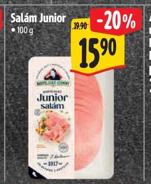 Salám Junior, 100 g 
