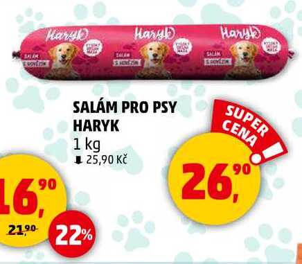 SALÁM PRO PSY HARYK, 1 kg 
