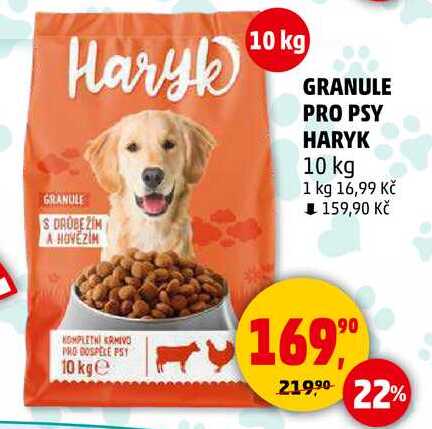 GRANULE PRO PSY HARYK, 10 kg 