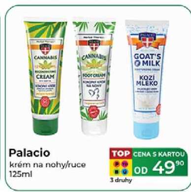 Palacio krém na nohy/ruce 125ml 