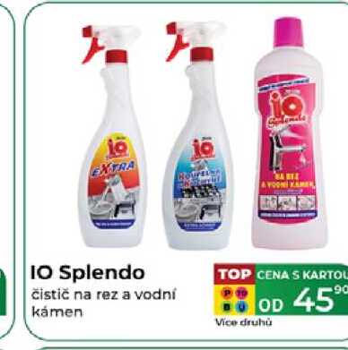 IO Splendo čistič na rez a vodní kámen