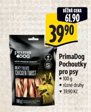 PrimaDog Pochoutky pro psy, 100 g 