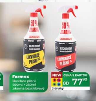 Farmex likvidace plísní 500ml 