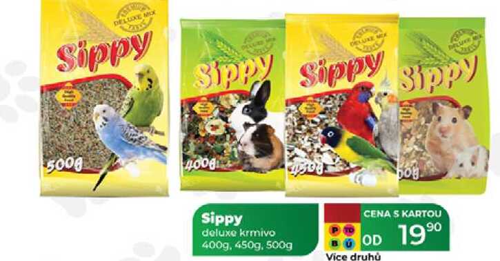 Sippy deluxe krmivo 400g