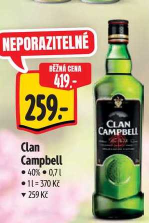 Clan Campbell, 0,7 l