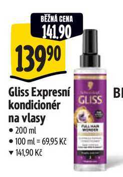 Gliss Expresní kondicionér na vlasy, 200 ml  