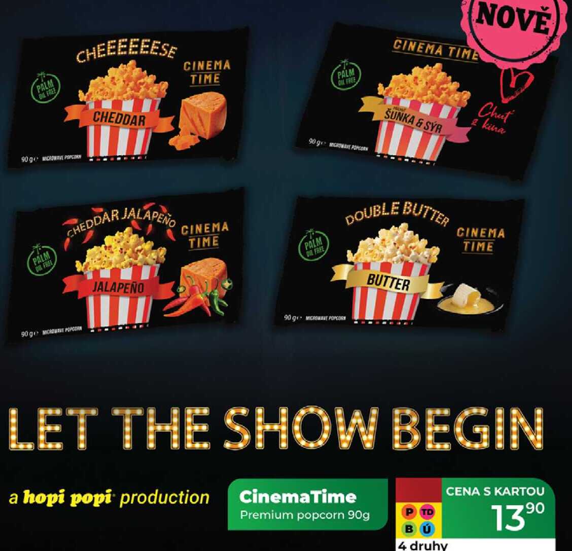 CinemaTime Premium popcorn 90g 