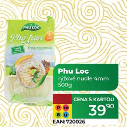 Phu Loc rýžové nudle 4mm 500g 