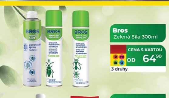 BROS zelená Síla 300ml 
