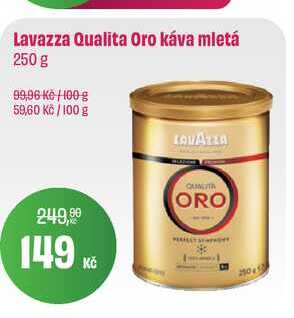 Lavazza Qualita Oro káva mletá 250 g 