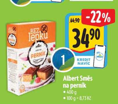  Albert Směs na perník 400g  