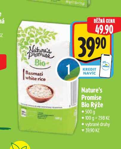  Nature's Promise Bio Rýže 500 g 