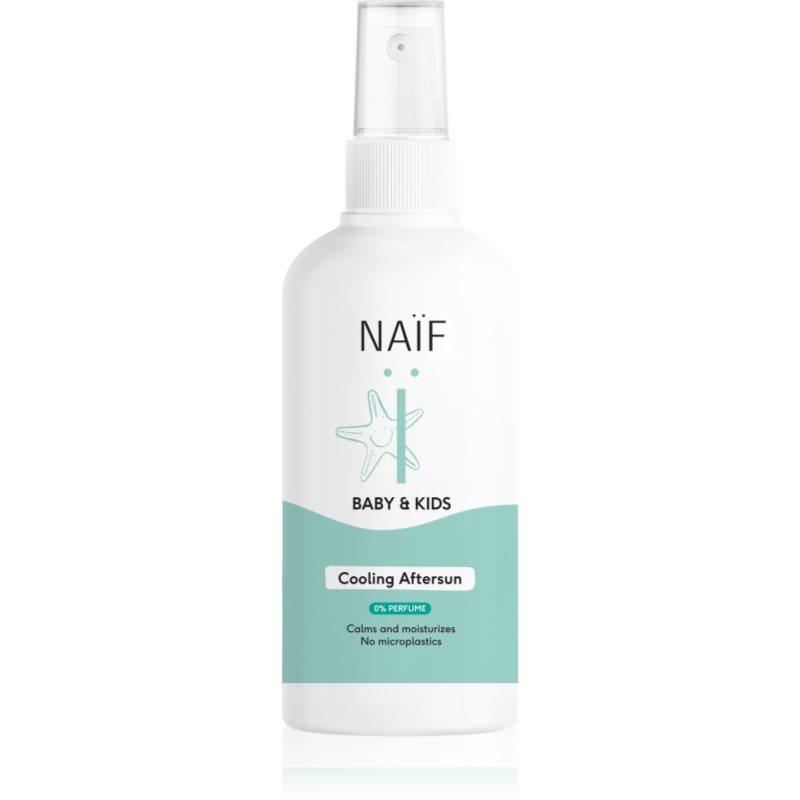 Naif Baby & Kids Cooling Aftersun sprej po opalování pro miminka a děti bez parfemace 175 ml
