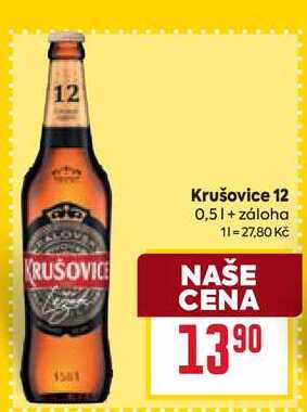 Krušovice 12 0,5l