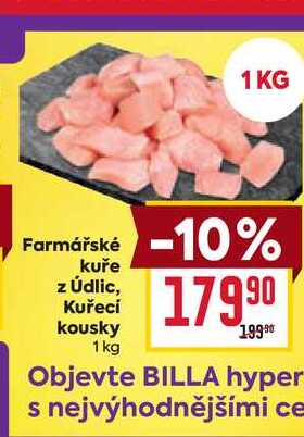Farmářské kuře z Údlic, Kuřecí kousky 1 kg
